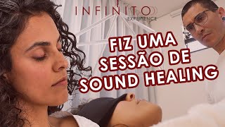 Gravei a minha sessão de Sound Healing [upl. by Kevon]