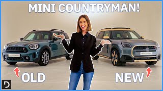 Mini Cooper Countryman 2023 vs 2024 Whats changed  Drivecomau [upl. by Oigroig]