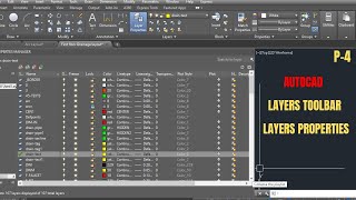 Layers in AutoCAD  Layers Toolbar  Layers Complete Tutorial  Layer Command  AutoCAD Layer Layer [upl. by Merissa]