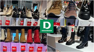 💘Deichmann Women’s Shoes  50 SALE NEW💜WINTER COLLECTION DECEMBER 2023  NEW IN DEICHMANN HAUL 2023 [upl. by Latsyrc]