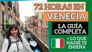 🇮🇹VENECIA en 3 DÍAS  Qué VER en Venecia Italia 2024 [upl. by Meerak]