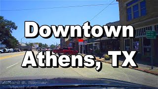 Downtown Athens TX [upl. by Rednaskela65]