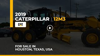 2019 Caterpillar 12M3 Motor Grader For Sale  MYEquipment [upl. by Marden]