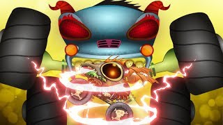 The Power Stone  Haunted House Monster Truck  Shows For kids [upl. by O'Kelly750]