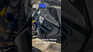 2025 Polaris Patriot Boost RMK Khaos 165  Action Motor Sports in Mandan ND polaris snowmobile [upl. by Einohtna840]