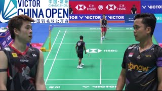 Anthony Sinisuka Ginting INA VS Kunlavut Vitidsarn THA  QF Badminton China Open 2024 [upl. by Nahoj]