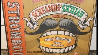 Screamin’ Sicilian Supremus Maximus Stromboli Sandwich Review [upl. by Atnima]