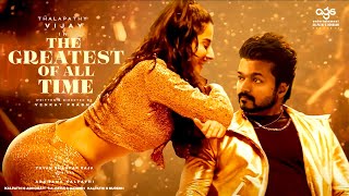 The Goat 2nd Single Release Promo  Thalapathy Vijay  Meenakshi Chaudhary  Yuvan  Venkat Prabhu [upl. by Basil991]