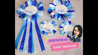 Distintivos para Baby Shower Ideas para Baby Shower [upl. by Tonry]