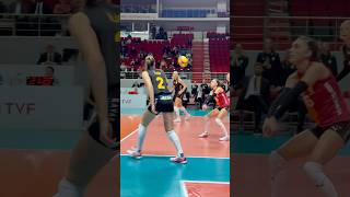 Eline Timmerman 2seti noktalayan isim 🔥 Galatasaray Daikin  Bahçelievler Bld volleyball [upl. by Bethina]