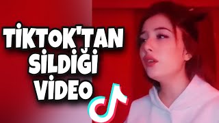 Berfin Mis’in TikTok’tan sildiği video YENİ [upl. by Enelak]