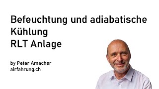 Befeuchtung und Adiabatische Kühlung im hxDiagramm [upl. by Wehttam]