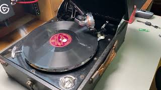 Columbia Grafonola VivaTonal No 202 78 speed record player [upl. by Orji]