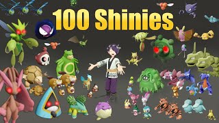 Catching 100 Shiny Pokemon in Pokemon Legends Arceus II [upl. by Blackmun773]