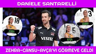 Daniele Santarelli  Zehra Güneş  Ayça Aykaç  Cansu Özbay Vakıfbank Volleyball [upl. by Dorolice]