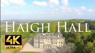 Haigh Hall Wigan  Foyles War Filming Location 4K Mavic Air Video [upl. by Eugor]