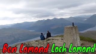 Ben Lomond Loch Lomond Scotland 3195ft My First munro [upl. by Nhguaval227]