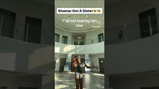 Shamar twin sister enemy tiktok challenge [upl. by Viveca]