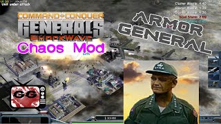 CampC Shockwave Chaos Mod  Armor General  Skirmish 7 Random Turbo Death Generals  5 [upl. by Naujaj907]