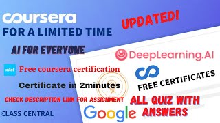 AI For Everyone week14 All Quiz Answerscoursera learning quiz mr answers quizanswers [upl. by Teressa]