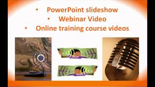 Press Play Presentations  Video with Voiceover PowerPoint Video amp Webinar Production help [upl. by Alyac]