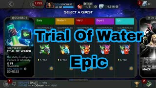 Trial Of Water  Epic Marvel Contest Of Champions [upl. by Modnarb480]