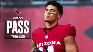 WR Michael Wilson Press Conference  111824  AZ Cardinals [upl. by Rolyat]