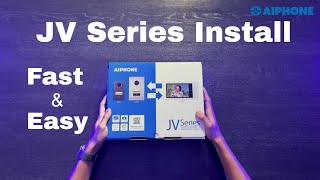 Aiphone JV Series Quick Installation Guide [upl. by Nnyroc784]