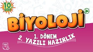 10 Sınıf Biyoloji 1 Dönem 2 Yazılı Çalışması [upl. by Lienad]