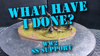 What have I Done 👀 28mm WW2 German Support Elements [upl. by Anelav760]