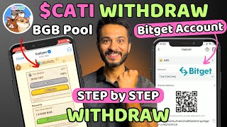 Catizen Token Withdrawal to Bitget  CATI Token Withdrawal from BGB Pool to Bitget Account [upl. by Anwahsat]