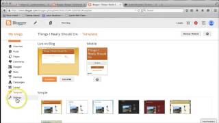 Create a new blog and first post using Blogger [upl. by Violante]