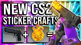 THE BEST NEW CS2 STICKER CRAFTS EXTREMELY CREATIVE [upl. by Jeavons]