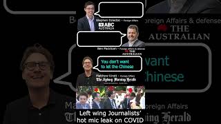 Hot Mic EXPOSES Leftist Journalist at ABC Australia [upl. by Irpak371]