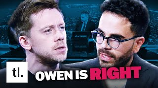 Owen Jones Defeats Hen Mazzig With Facts [upl. by Ahsayn]