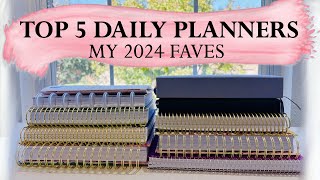 TOP 5 DAILY PLANNERS  2024 [upl. by Neellok]