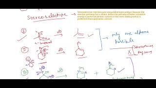 Stereoselective and regioselective products formed in E1 elimination reaction [upl. by Fennell]