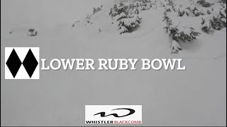 Whistler Blackcomb Lower Ruby Bowl 2 [upl. by Mayor]