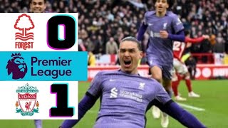 Nottingham forest vs Liverpool 01 Highlights amp Goal HD [upl. by Lamoree128]