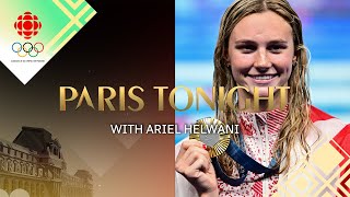 Summer McIntosh makes Canadian Olympic HISTORY with her 3rd gold medal in Paris  Paris Tonight [upl. by Arahas]