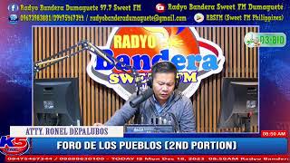 Radyo Bandera Sweet FM Dumaguete [upl. by Soluk]