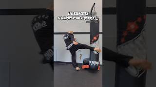 Exercises for Powerful Kicks shorts martialarts taekwondo karate mma muaythai kickboxing [upl. by Fiorenze922]