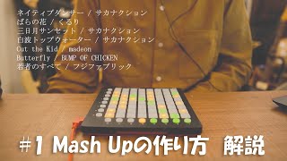 1 Mash Up作り方解説 ネイティブダンサー×ばらの花に5曲重ねてみました。 [upl. by Suilmann]