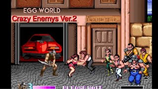 【DDCE2】GoldenAXE Solider Playthrough【Double DragonReloadedCrazyEnemysVer2】OpenBOR GAMES 戰斧 [upl. by Shu]