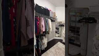 Huge closet declutter and organize  getting my life together one room at a time [upl. by Ragse]