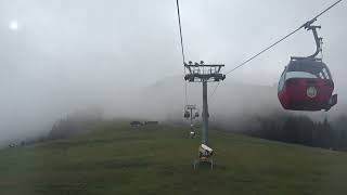 Gondelbahn Hohe Salve Bergfahrt  Skiwelt Söll [upl. by Melleta483]