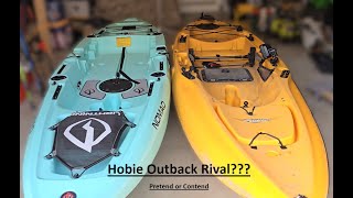 Lightning Nomad Kayak  Hobie Outback Rival  Pretend Or Contend  Part 1 [upl. by Byler]