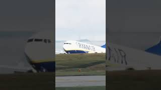 Did the ryanair pilots butter this landing [upl. by Nalyad]