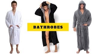 The 5 Best Bathrobes For Men [upl. by Nevanod248]