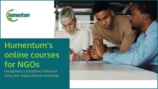 Humentums Online Courses for NGO Professionnals [upl. by Werdna]